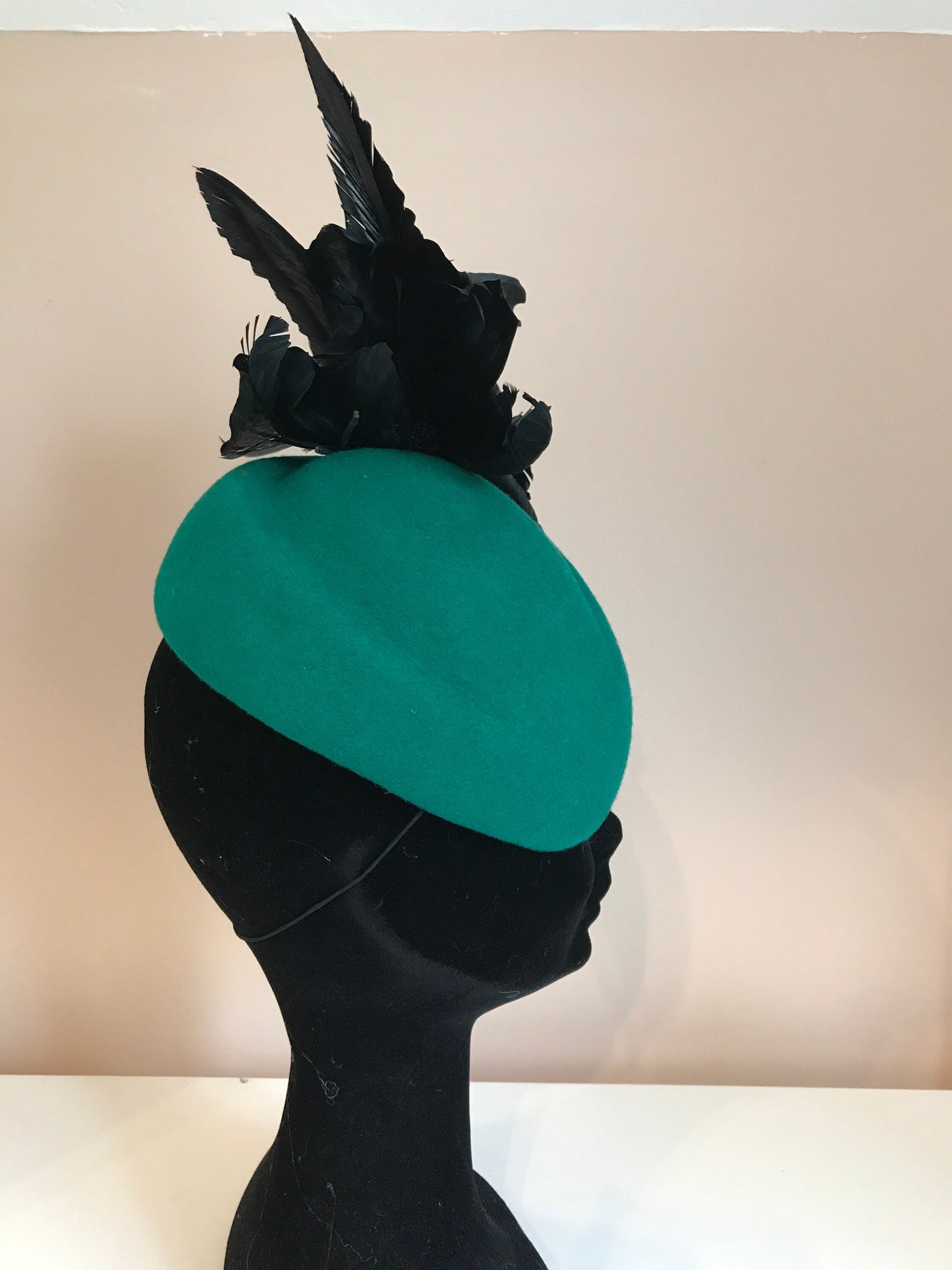 Anna Button Perch Fascinator